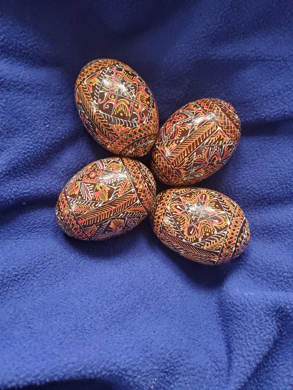 Hand-Painted Decorative Easter Eggs